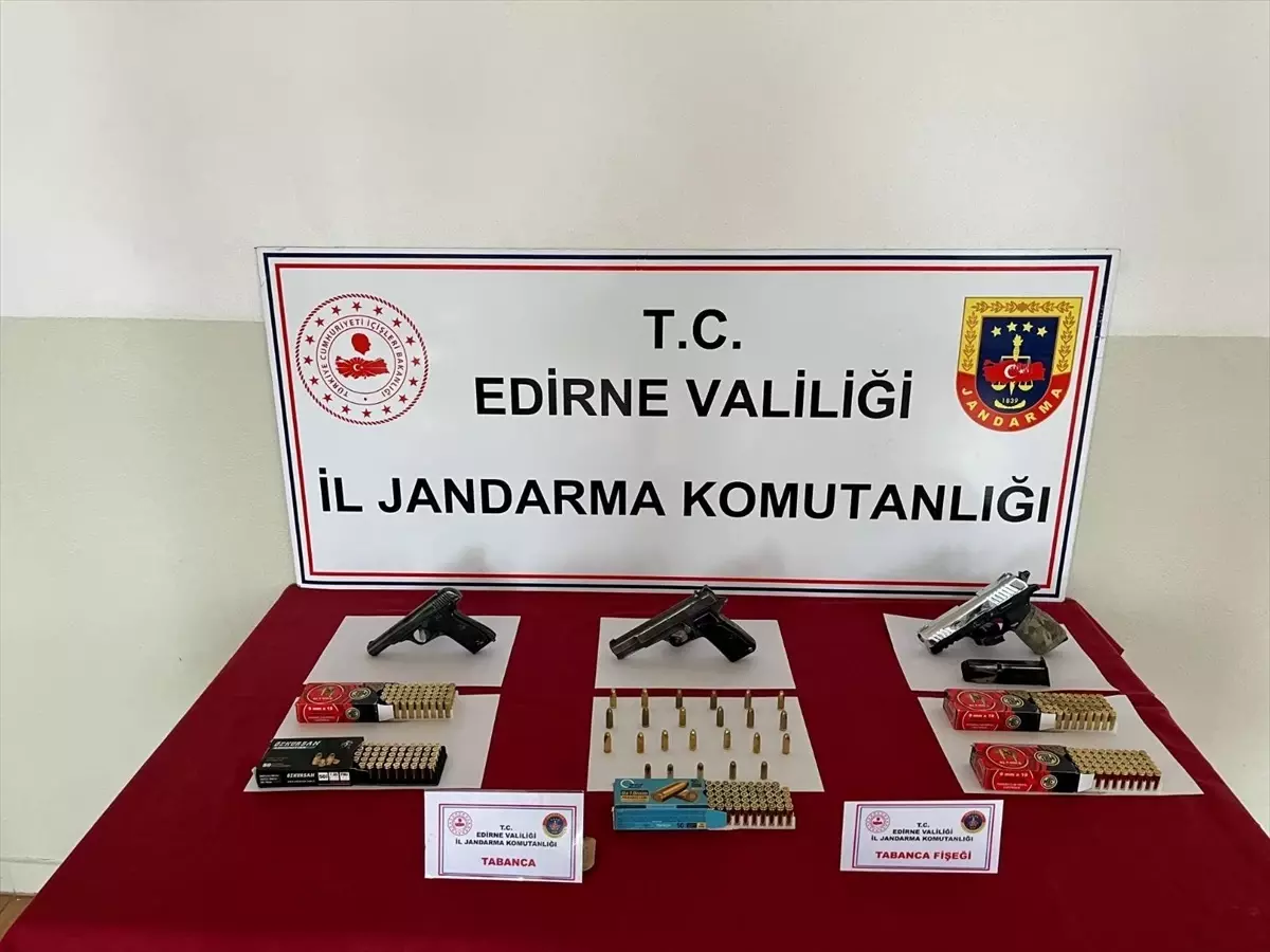 Havsa’da Ruhsatsız Silah Operasyonu