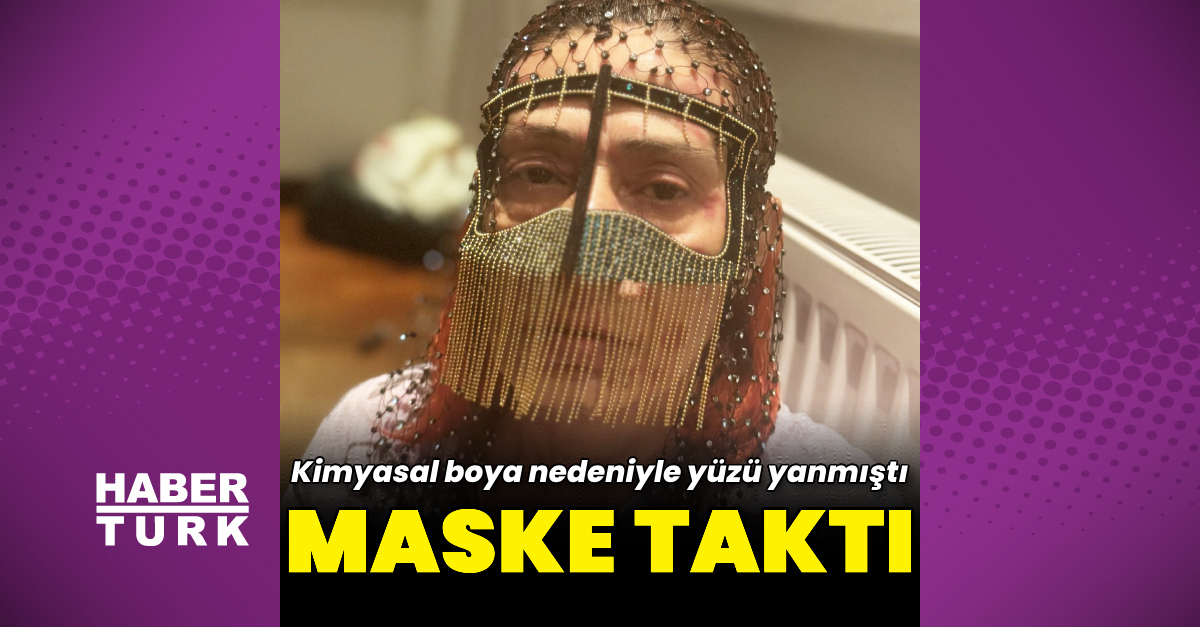 Yıldız Tilbe’den maskeli poz