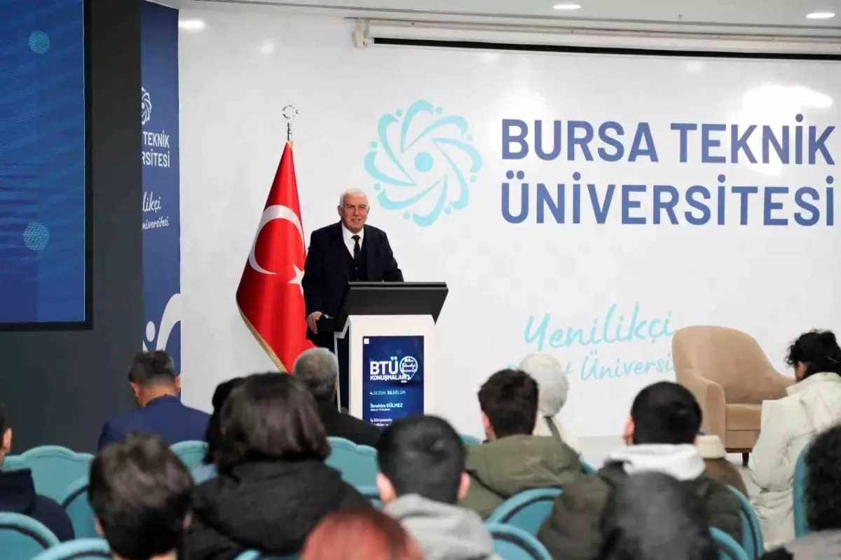 İbrahim Gülmez BTÜ’de Sanayi Fırsatlarını Anlattı