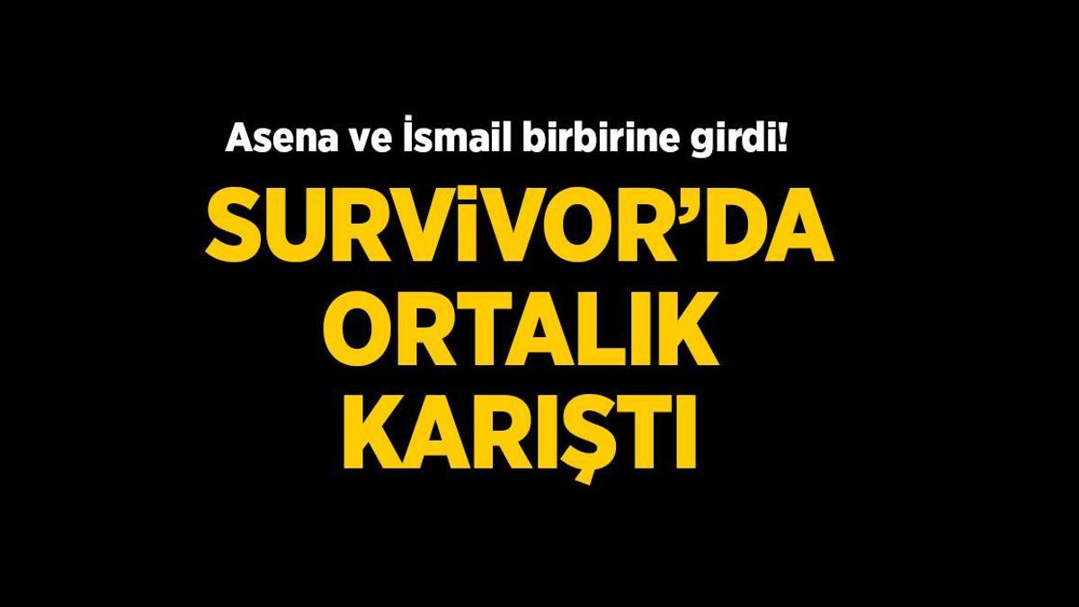 Survivor’da eleme düellosunda Asena ve İsmail birbirine girdi!