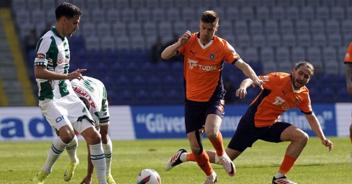 Başakşehir – Konyaspor: 1-0 (MAÇ SONUCU)