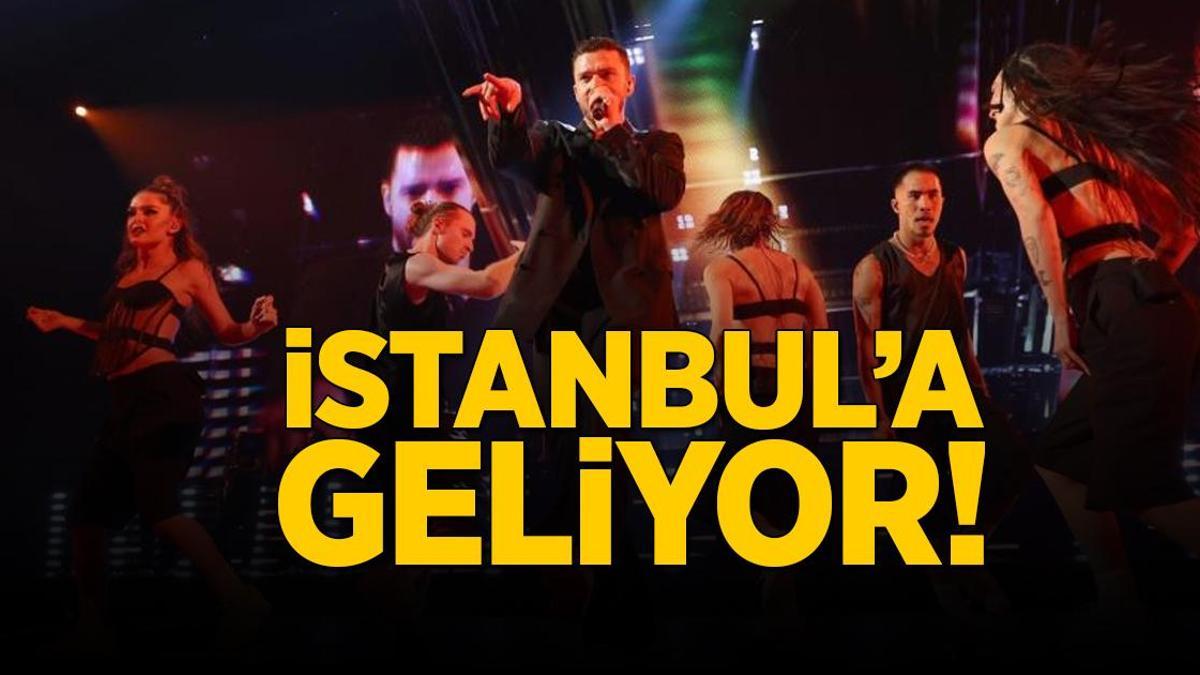 Dünyaca ünlü şarkıcı Justin Timberlake İstanbul’a geliyor!
