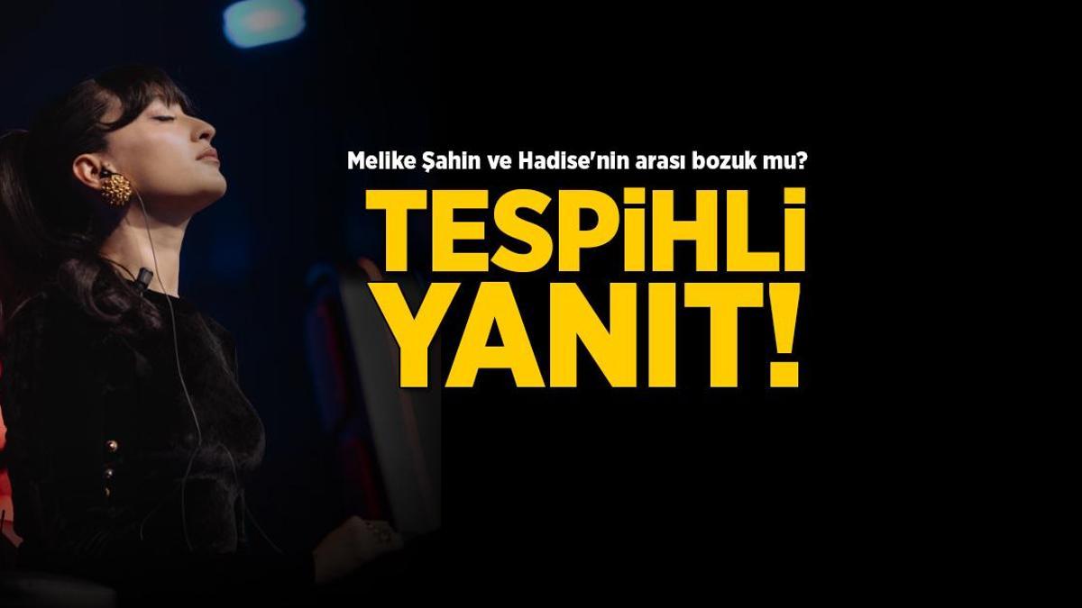 Melike Şahin ve Hadise’nin arası bozuk mu? Tespihli fotoğraf geldi